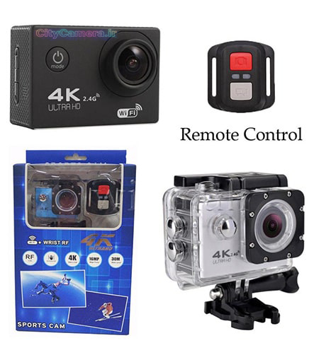 دوربین ورزشی 4k ریموت دار (گرید A+)
